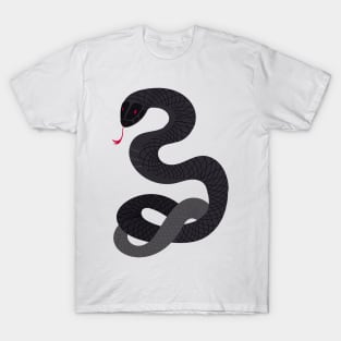 Black snake T-Shirt